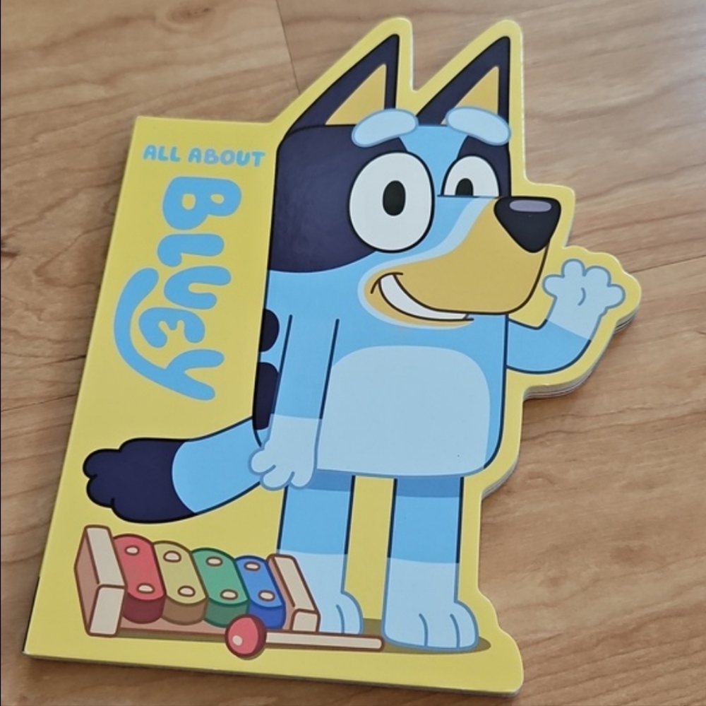 NEW "All About Bluey" Children's Boardbook.